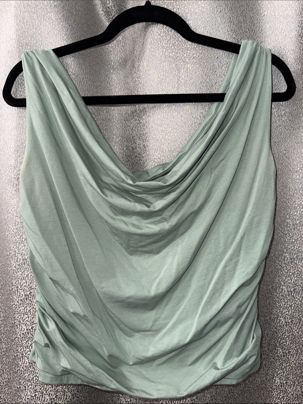 Abercrombie & Fitch Draped Cowl Neck Tank
